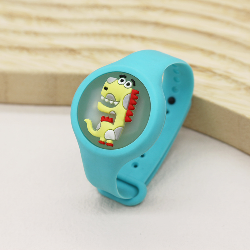 Pulsera de aceite esencial de planta coreana, pulsera de reloj, anillo de papa, giroscopio giratorio para niños, brazalete para niños