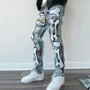 定制紧身水洗潮流牛仔裤