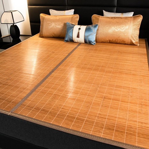 Bamboo mat summer cool mat air conditioner mat 1.5m bed foldable mat 1.8m bed home use single and double person