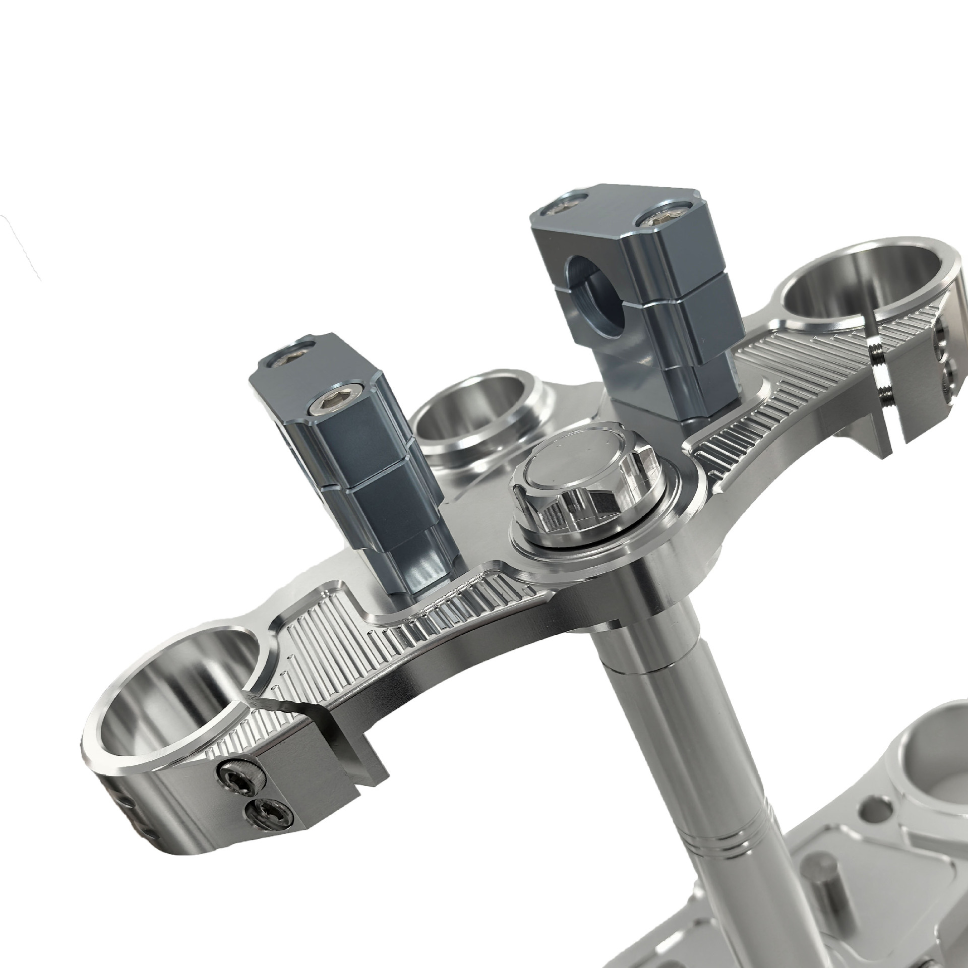 Suitable for Honda Honda Little Monkey Monkey125 Motorcycle Modified Upper and Lower Connecting Plate Steering Column Assembly Parts