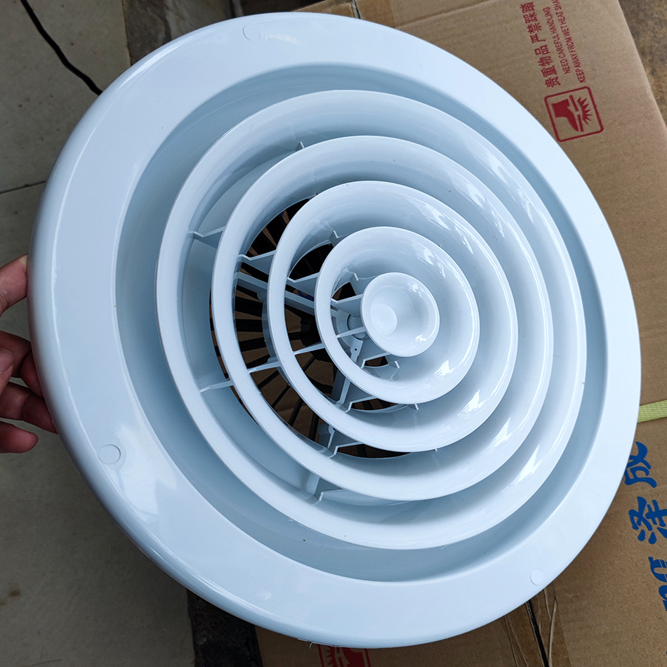 200开孔圆形无动力出风口外墙用自旋转可定制墙壁双层通风器400MM