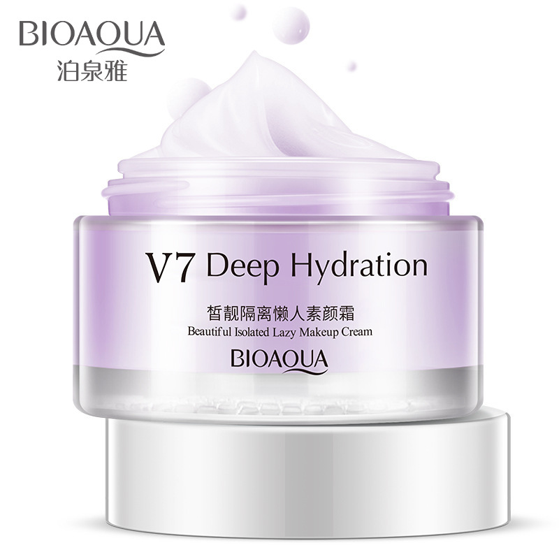 Boquan elegante belleza aislamiento perezoso crema corrector decoración belleza color V7 crema facial productos genuinos al por mayor