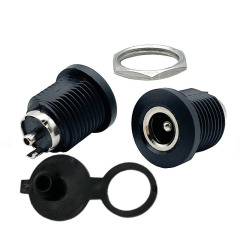 DC-022D DC 電源ソケット 5521 丸ネジ固定ソケット DC-022B ソケット 2.5 ピン