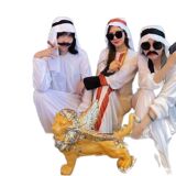 Хэллоуин Дубай Косплей Главный Принц Маскарад МУЖЧИННЫЙ БЕЛЫЙ БЛИЦА -ВОСТОЧНЫЙ КОСТЕМ