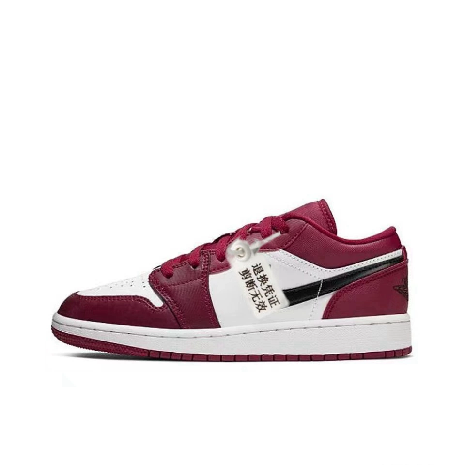 Air Jordan 1, низкие баскетбольные нескользящие универсальные кроссовки для мужчин и женщин для отдыха