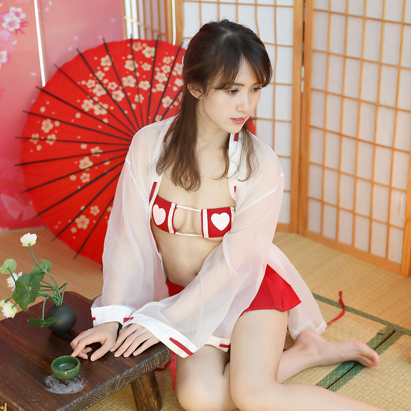 Lencería sexy kimono nueva bruja mejorado diseño bruja sexy lencería sexy explosión cos zorro Hada generación pelo
