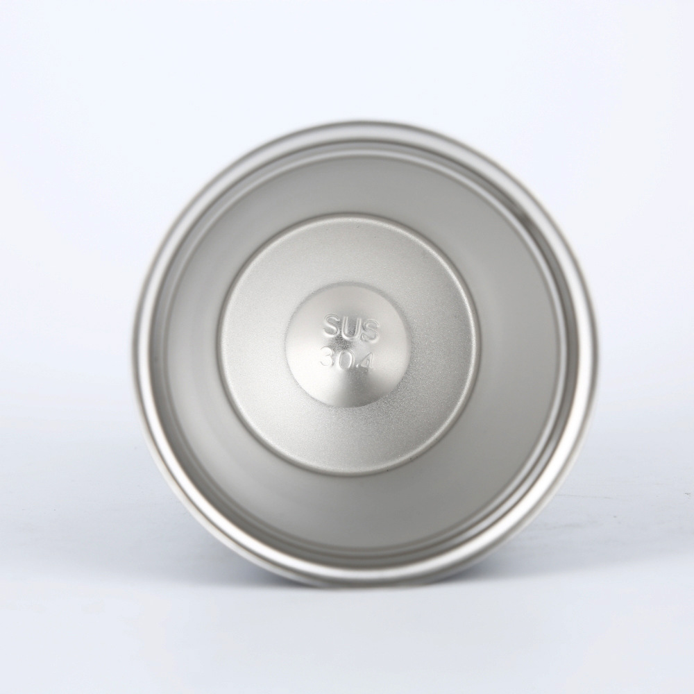 Spray de plástico tres generaciones 304 taza de café de acero inoxidable anti-escaldado cubierta de silicona taza de coche taza de vacío portátil taza de agua de oficina