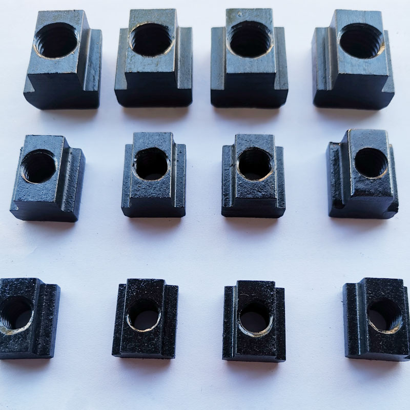 加硬T型螺母 T型块 T型螺帽 T型槽压板螺母M10M12M14M16M20M22M24