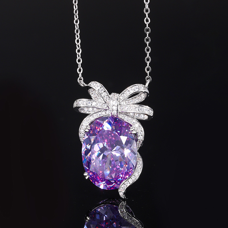 Otoño e invierno nuevo estilo Zhuang Shengsheng joyería simulación nido de pájaro corte de mar azul arco traje de temperamento 15*20