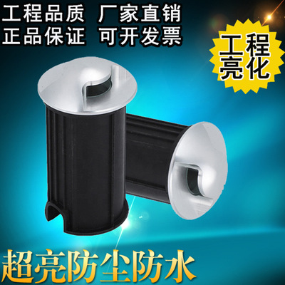 不锈钢侧发光一面两面四面透光地埋灯户外防雨底灯水下灯星光台阶|ms