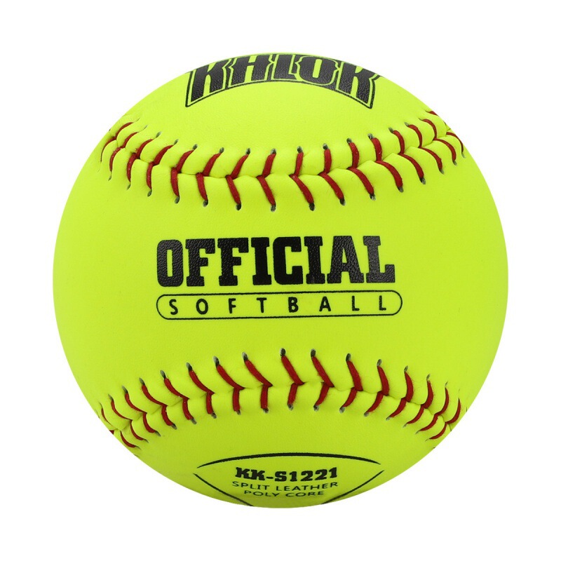12 inch 11 inch standard game softball Erlang leather PU core baseball softball source factory practice game special softball 12 inch 11 inch standard game softball Erlang leather PU core baseball softball source factory practice game special softball