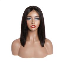 Ȼɫ ˰l4*4 bobֱl^human hair 4*4 closure bob wig