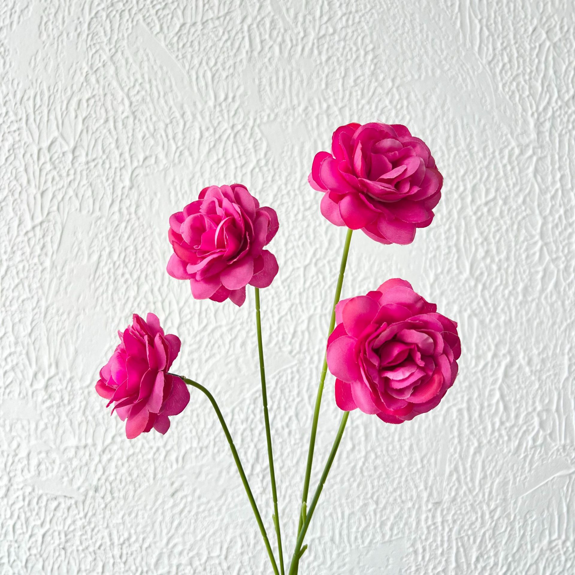 Rosas perfumadas de 4 cabezas de color púrpura rosa