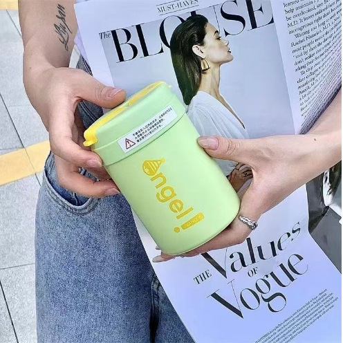 智顕コーヒーカップ携帯随行カップ高颜値贅沢316ステンレス大容量保温カップ女子学生礼P|undefined