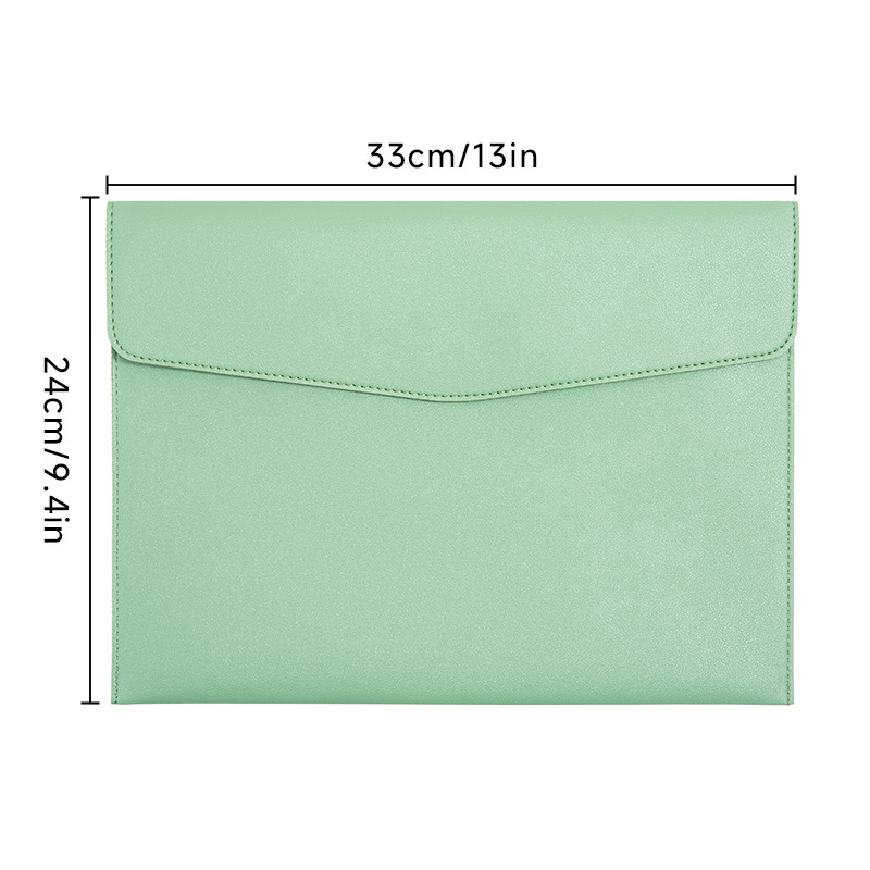 [휴대용 없음] 나파무늬 서류가방 - 그래스그린