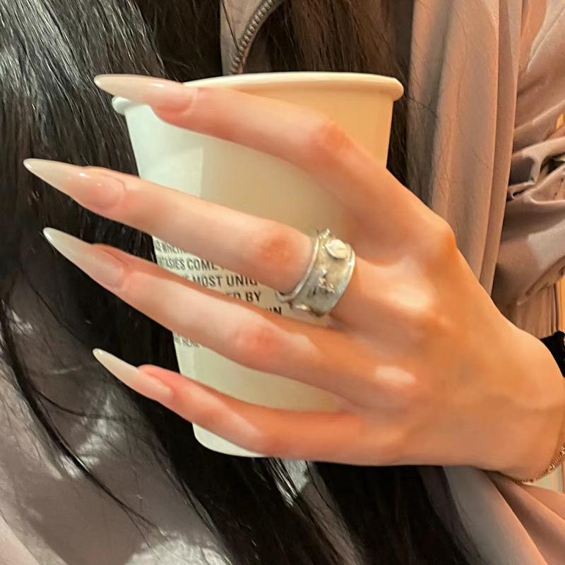 CS-64 Art Pointed Rice Skin Color False Nails Cross-border Wear Nail Pieces Nail Pieces 24 Nail Pieces Wholesale CS-64 Art Pointed Rice Skin Color False Nails Cross-border Wear Nail Pieces Nail Pieces 24 Nail Pieces Wholesale