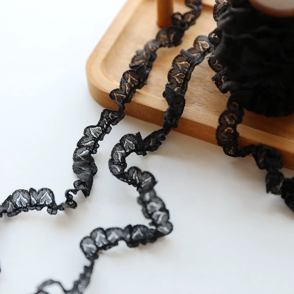 Black heart-shaped width 1.4CM