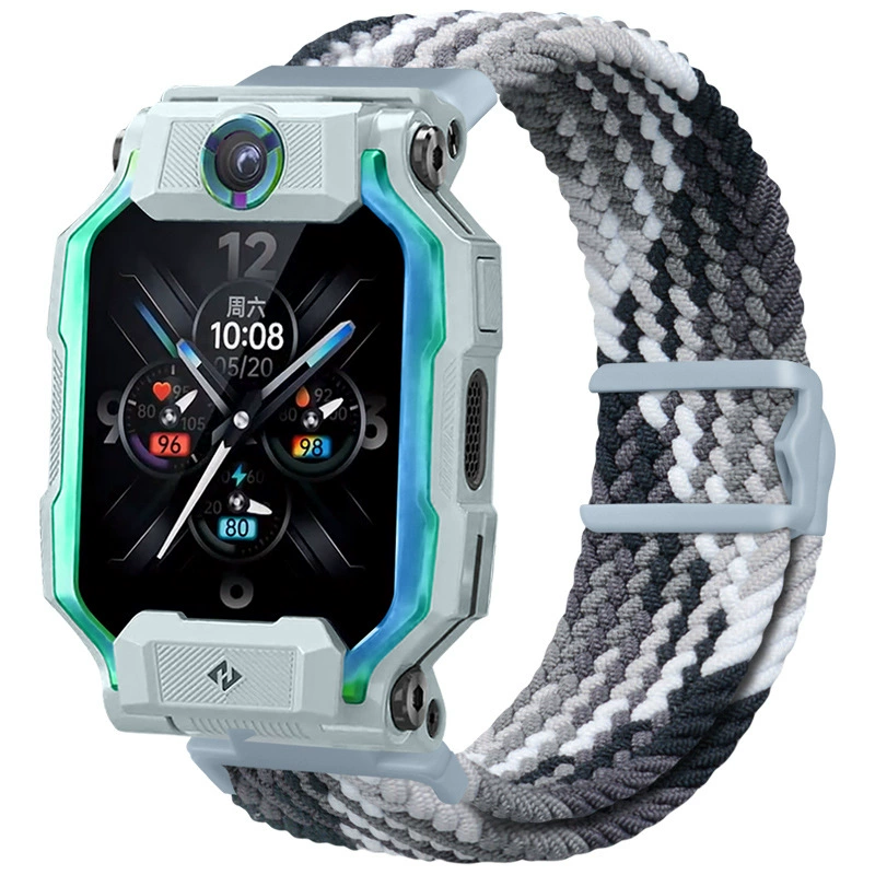 Подходит для маленьких гениев watch Z987653210 серия Q серия D магнитный плетёный эластичный ремешок