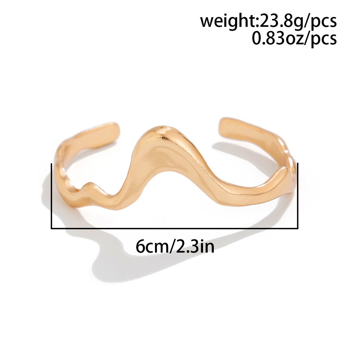 29g Weight Bracelets, Necklace Classification 1 Piece Quantity Holiday, Daily Occasion Alloy Material Irregular Pattern Women's Gender Punk, Streetwear Style Punk Streetwear Irregular Alloy Women's Bracelets Necklace 19