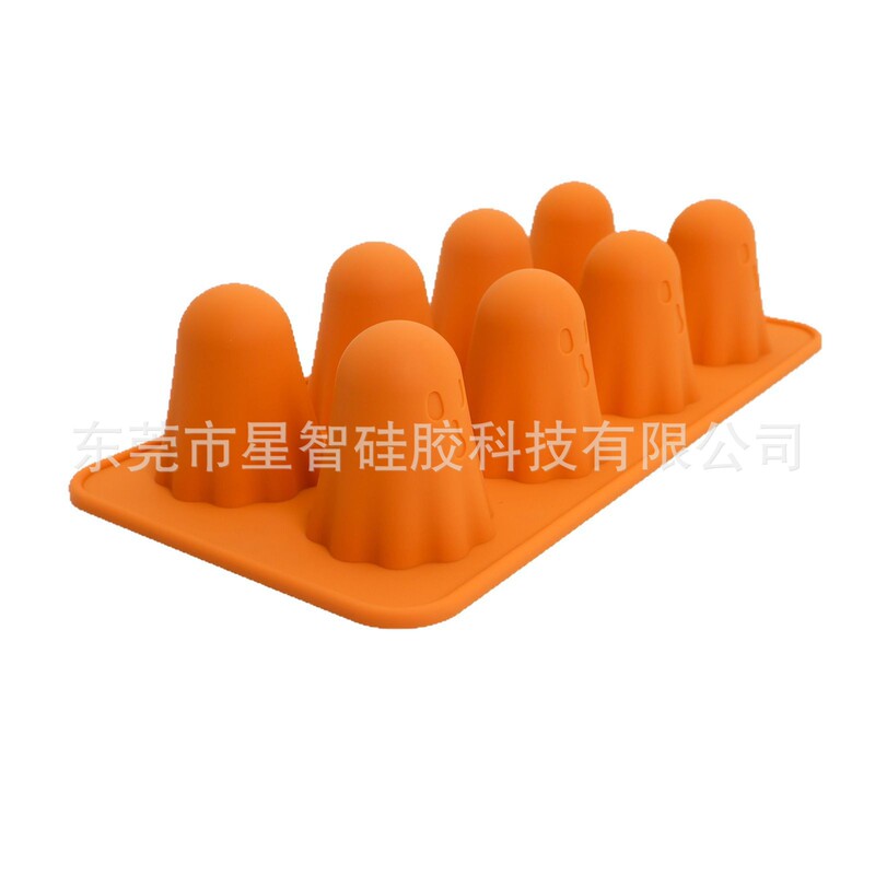 跨境新款 Ghost Jello Mold幽灵硅胶模具-硅胶模具节日厨房工具|undefined