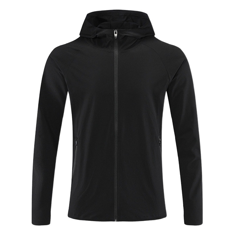 Ropa deportiva de primavera para hombre, tela de nailon para montañismo, chaqueta moderna a prueba de viento de secado rápido, ropa fina para entrenamiento físico