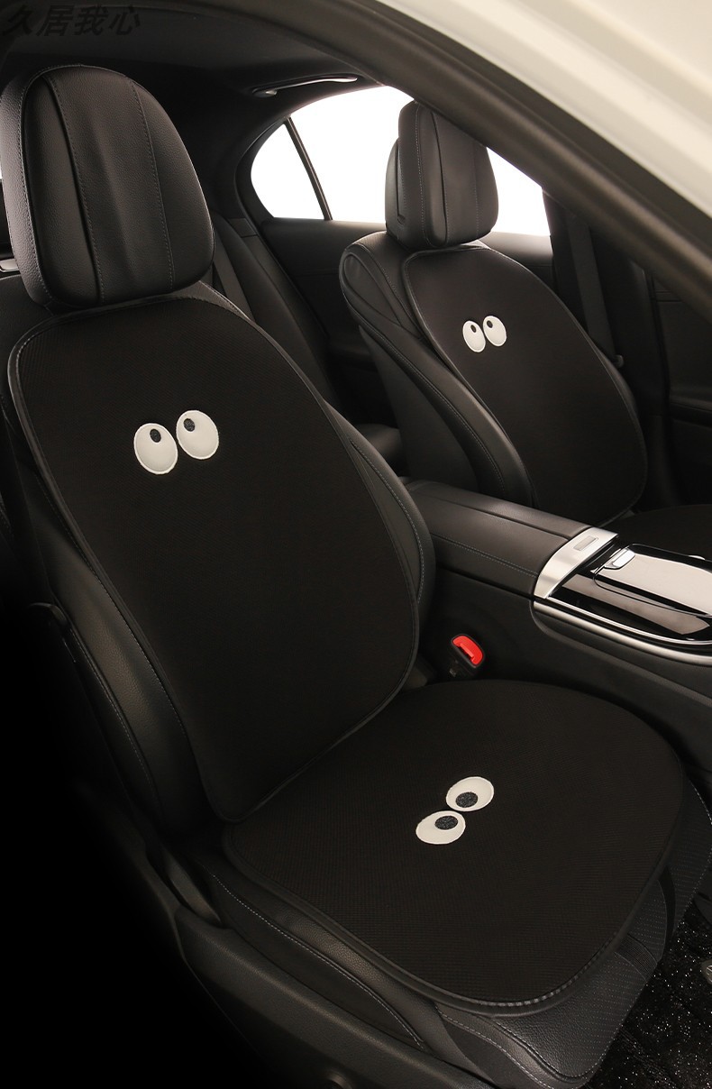 Car Seat Cushion Four Seasons Universal Cute Cartoon Seat Cushion Car Advanced Seat Cover Car Seat Cover Lady Goddess