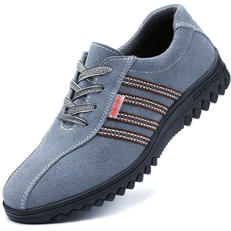 电工鞋绝缘鞋6KV牛皮男版型新颖适合外贸牛皮低帮