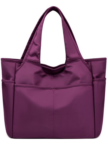 Leather tote bag for women, commuting style, large capacity shoulder bag, shopping bag, women's summer large capacity bag
