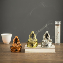 无相佛合金香炉小祥云无粘粉沉香檀家卧室持久留香桂花香薰熏香