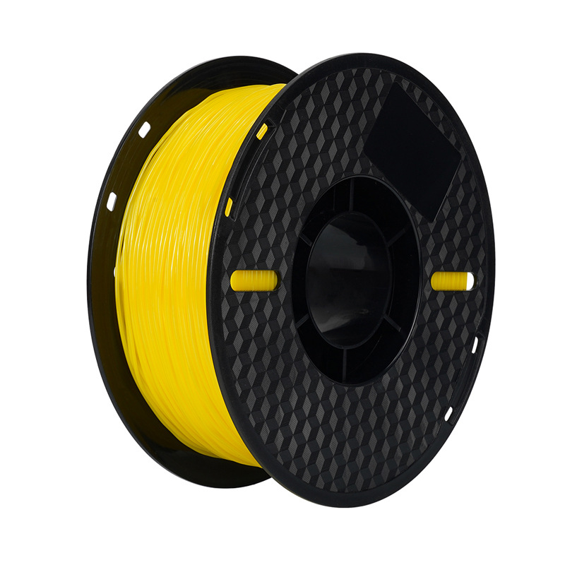 Material elástico de la impresora flexible del FDM del alambre de los materiales consumibles 1,75 m 1KG TPU de la impresora de Qipang 3D