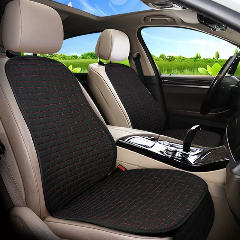 新款三件套多件套五件套四季商务透气小三件汽车坐垫通用四季座垫
