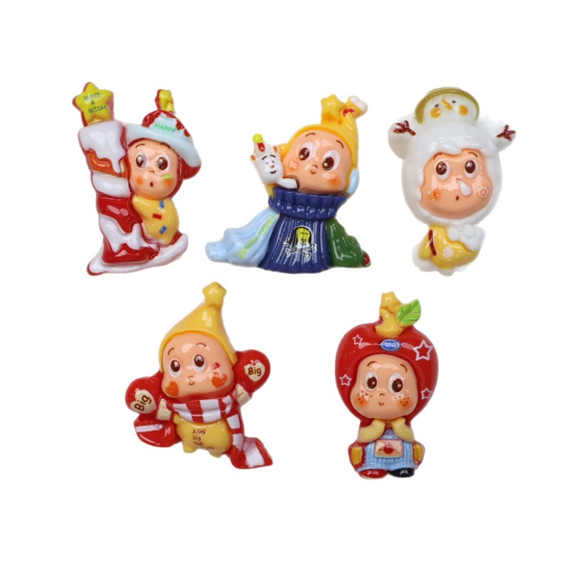 漫画 diy 樹脂アクセサリークリスマスリトルスター手作りヘアピンジュエリー携帯電話ケース靴バックルペンダント水カップ素材|undefined