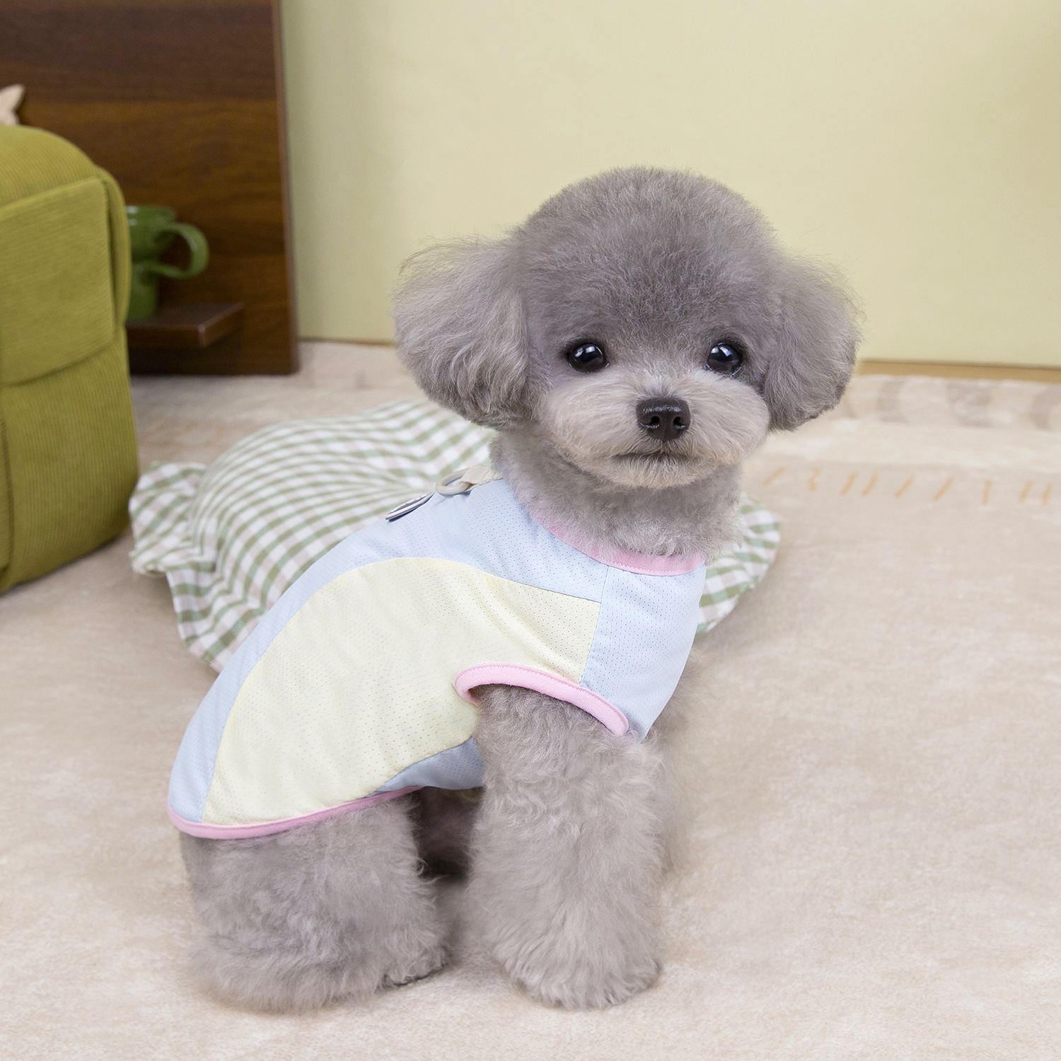 Ice Silk Vest For Dogs Thin Summer Pet Clothing Suitable For Leashes Bichon Frises Small Dogs Teddy Dogs_voghion.com