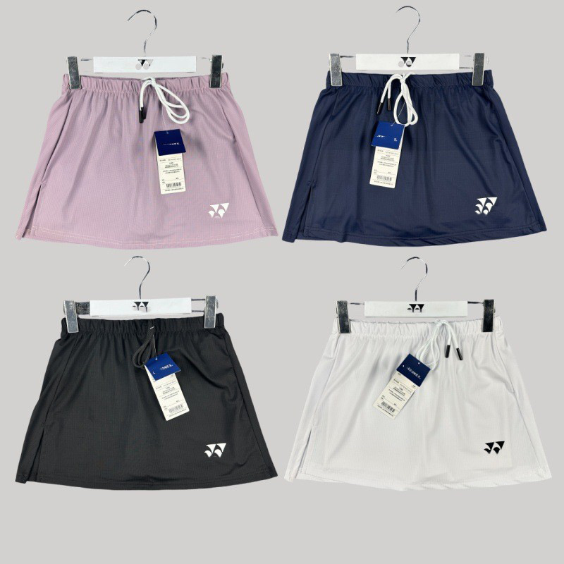 Badminton Clothing Ice Silk Skirt Women's Versatile Sexy Sports Quick-Drying Skirt Tennis Competition Clothing Wholesale