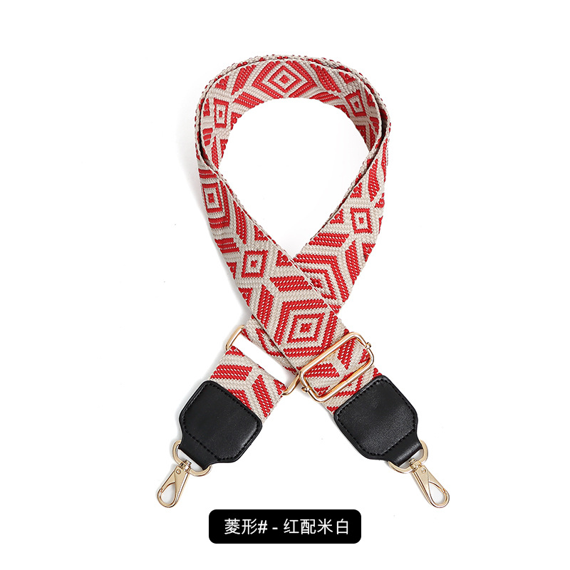 다이아몬드-레드와 오프화이트