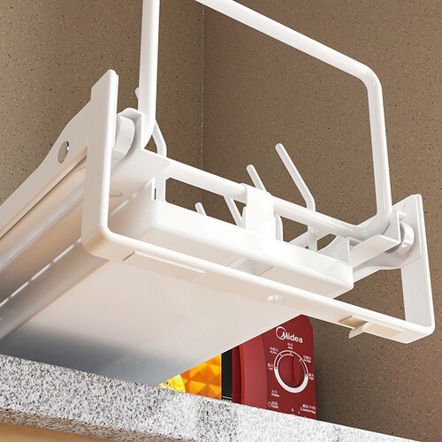 Kitchen storage rack for dishes, drain rack, cupboard, carbon steel household dishwashing sink, dish rack, kitchen storage rack