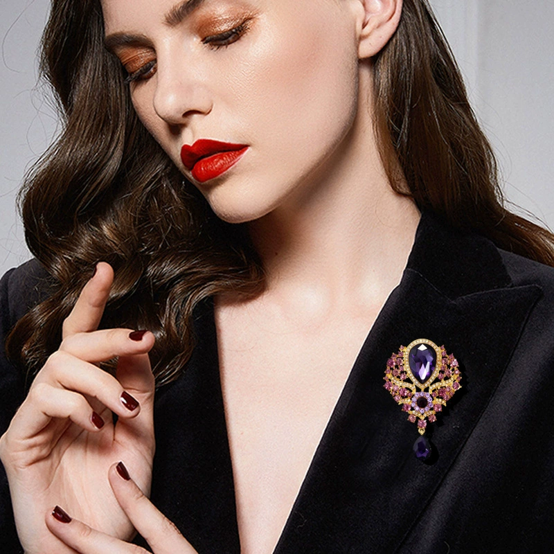 Класс brooch, булавка для лацкана, европейский стиль, высококачественный стиль