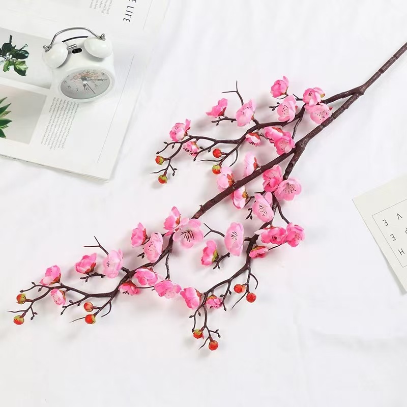 큰 세 갈래 매화 핑크