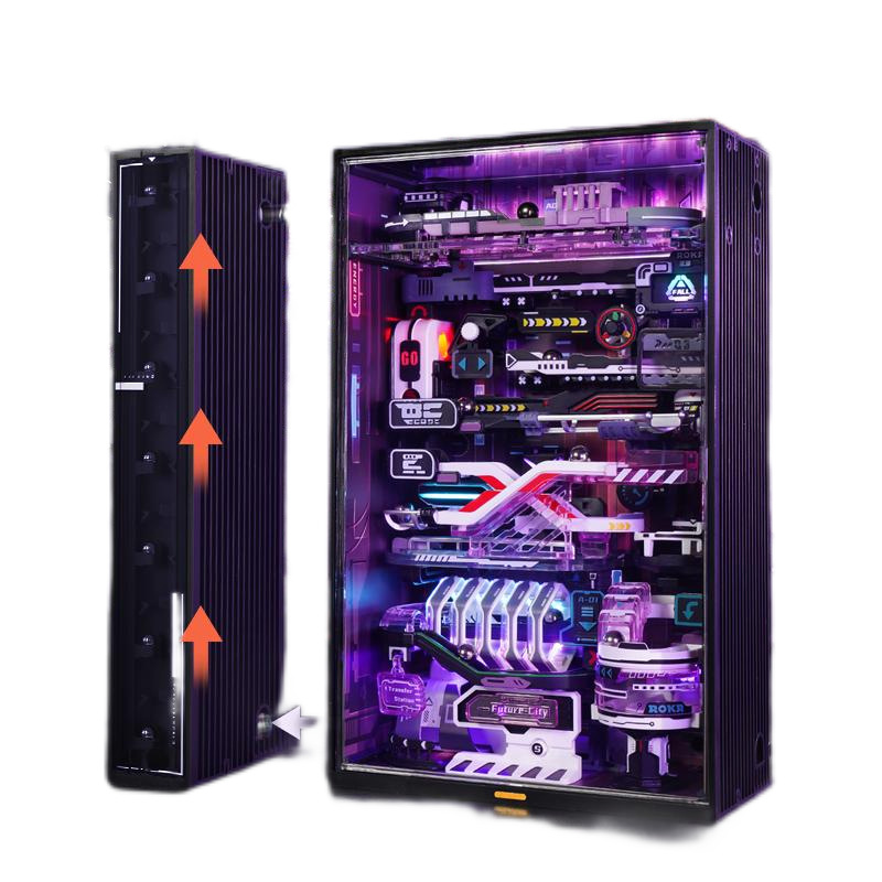 Ruo To Ruo Ke Modelo de moldeo por inyección de metal ensamblado de madera Rompecabezas tridimensional hecho a mano Regalo de juguete de montaje difícil