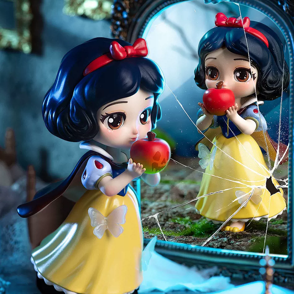 GOLDLOK 迪士尼白雪公主天性系列手办变温自带展示盒摆件女孩礼物