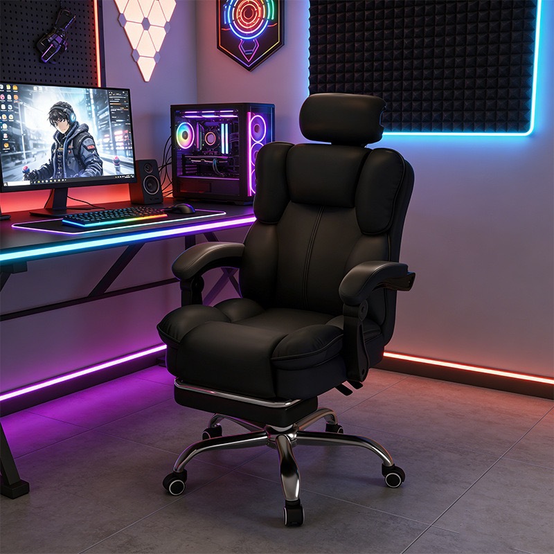 813 Ergonomic Chair Computer Chair for Home Comfortable for Long Sitting Gaming Chair for Boys Reclining Office Seat