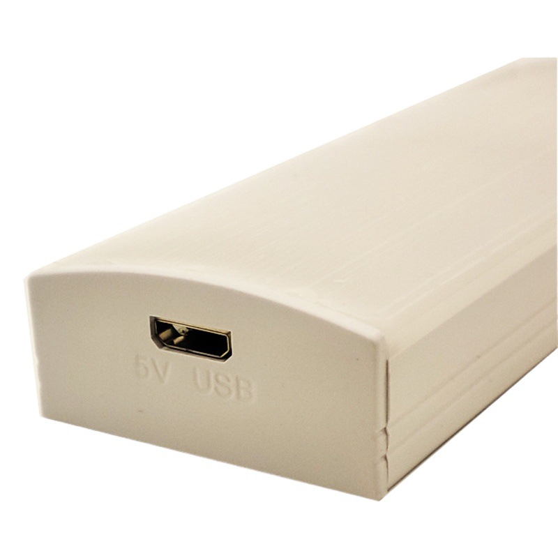 Luz de La Noche de inducción del cuerpo humano inteligente LED hogar recargable inducción automática tira de luz del gabinete