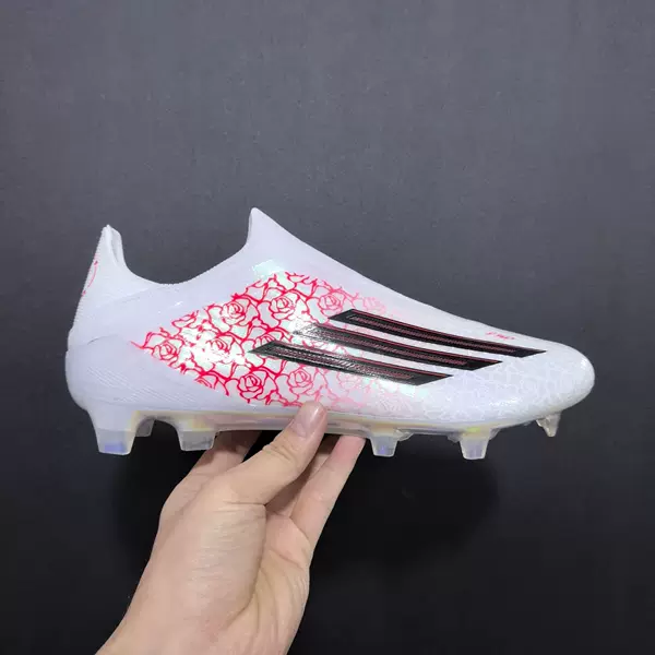 Putian Manufacturer Cross-Border Foreign Trade Wholesale F50 Competition Outdoor Laceless Fg Spike Men's and Women's Soccer Shoes Cross-Border Foreign Trade