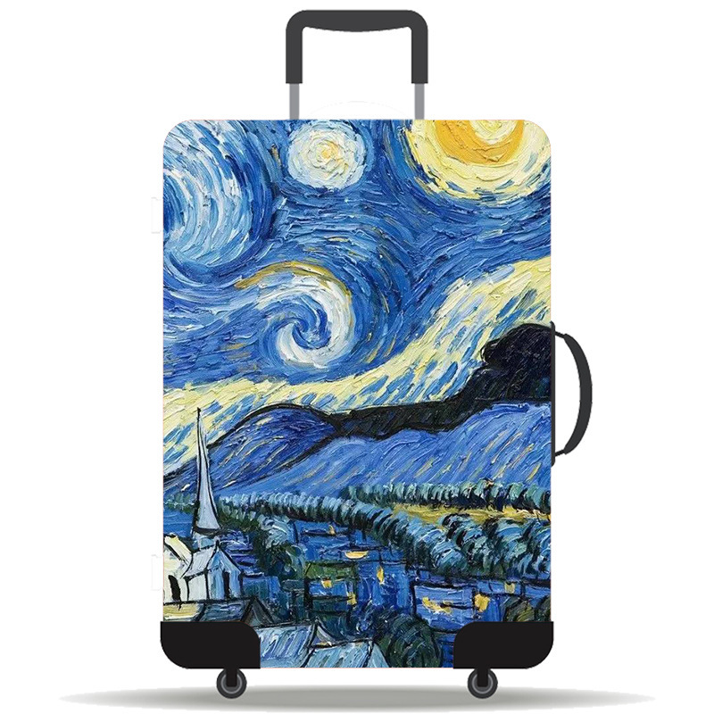 Printed Luggage Case Luggage Case Trolley Case Suitcase Case Dustproof Luggage Case Protective Case Elastic Case Case Printed Luggage Case Luggage Case Trolley Case Suitcase Case Dustproof Luggage Case Protective Case Elastic Case Case