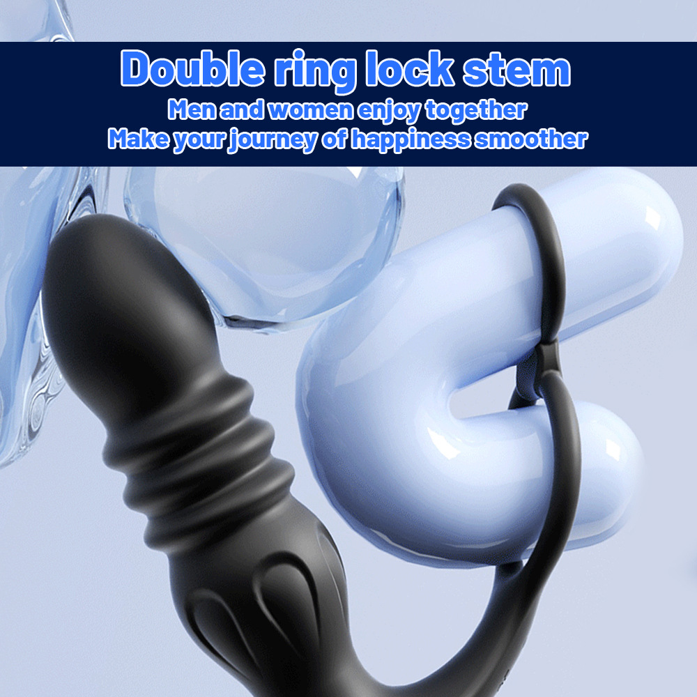 Masajeador de próstata con doble vibración y control por app_voghion.com