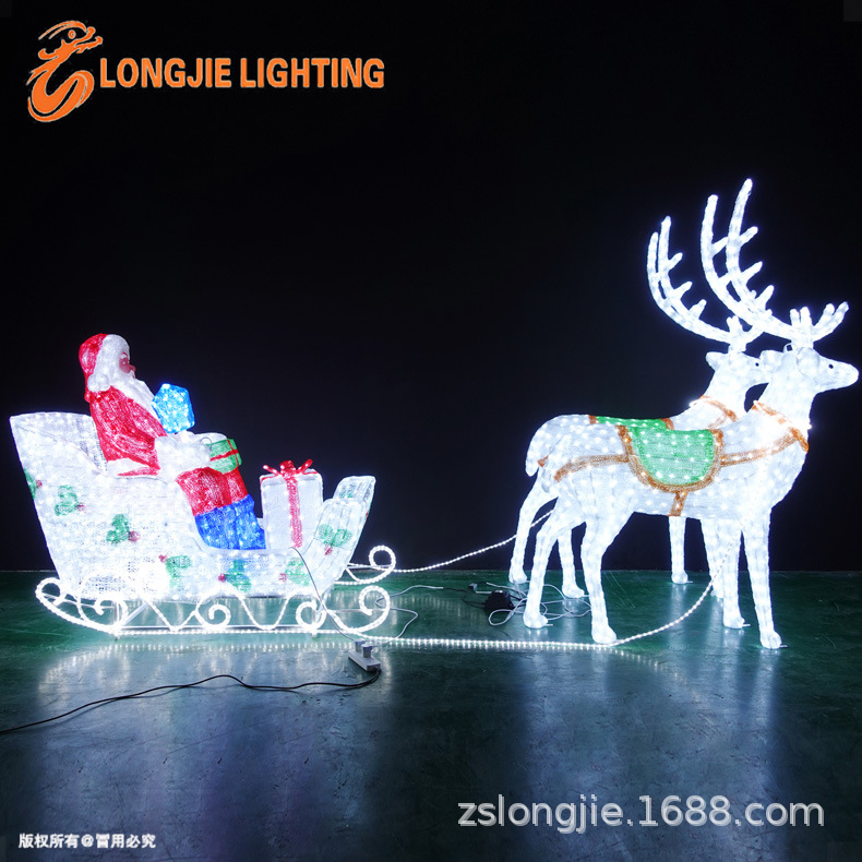 ��6�� 3D¹�������͵� ʥ������led����еƵν�����СƷ��