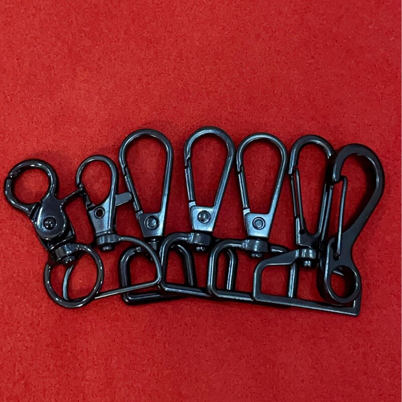 Electrophoresis Black Zinc Alloy Fish Mouth Buckle High-Quality Luggage Fish Mouth Hook Keychain Dog Clip Anti-Theft Car Key Ring Webbing Electrophoresis Black Zinc Alloy Fish Mouth Buckle High-Quality Luggage Fish Mouth Hook Keychain Dog Clip Anti-Theft Car Key Ring Webbing