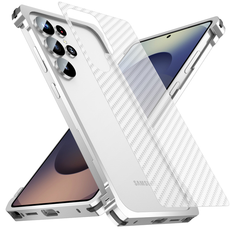 Samsung Galaxy S25Ultra 携帯電話ケースつや消し超薄型落下防止冷却ケース金属フレーム保護カバー|undefined
