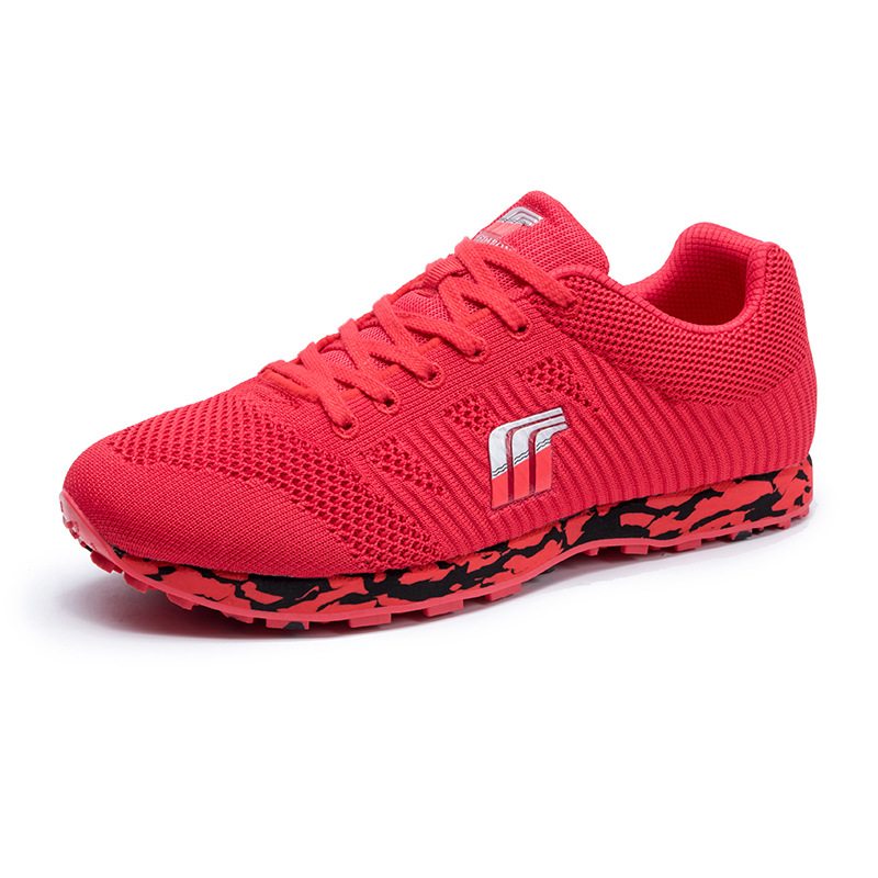 Zapatillas de carrera de comercio exterior transfronterizo estudiantes de secundaria secundaria examen físico de salto de longitud zapatillas deportivas ligeras transpirables bádminton masculino y femenino