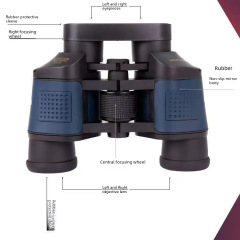 60x60 Binocular Telescope with High Definition, High Magnification, Low Light Night Vision, Coordinate Golden Eagle Outdoor Phone Telescope Wholesale